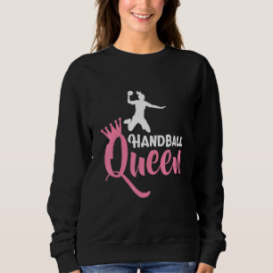 Handball Mädchen Frauen Handball Sweatshirt