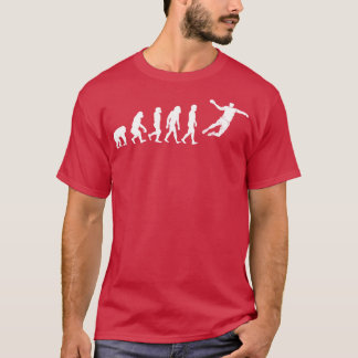 Handball Männer Evolution Sportgeschenk T-Shirt
