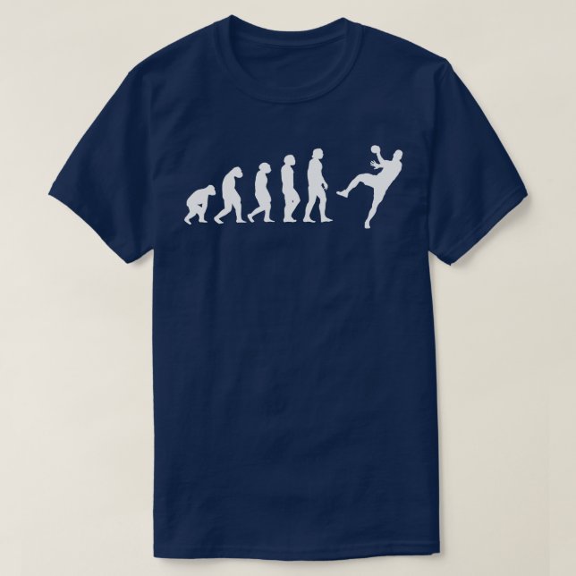 Handball Player Evolution 1 T-Shirt (Design vorne)