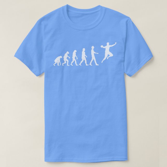 Handball-Player-Evolution T-Shirt (Design vorne)