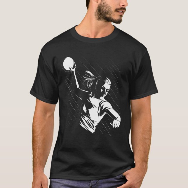 Handball Player Handball Ball Outfit Handball Live T-Shirt (Vorderseite)