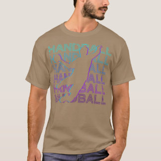 Handball Player Retro 1 T-Shirt