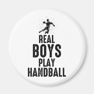 Handball Player Sport Team Handballer Funny Sprich Magnet