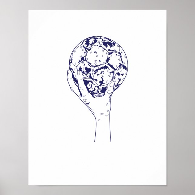 Handball Pokal Poster (Vorne)