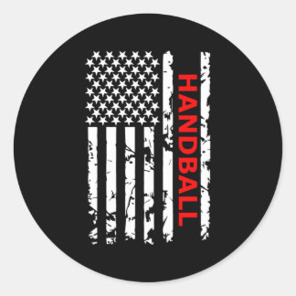 Handball Runder Aufkleber