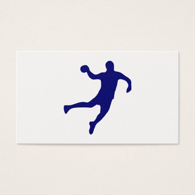 Handball-Silhouette (Vorderseite)
