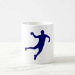 Handball-Silhouette Tasse