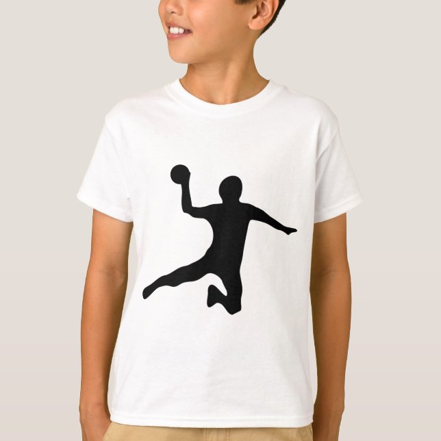 Handball spieler dodgeball T-Shirt (Vorderseite)