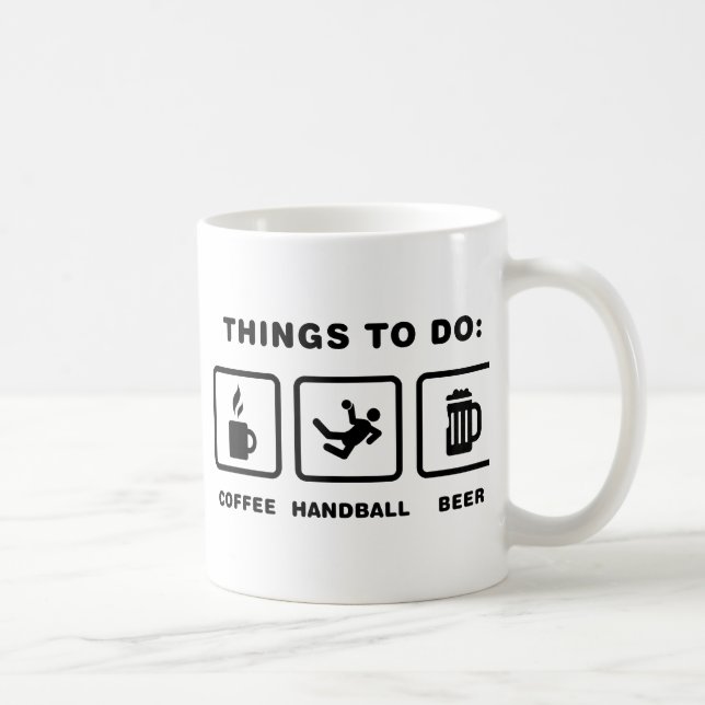 Handball Tasse (Rechts)
