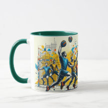 Handball-Tasse