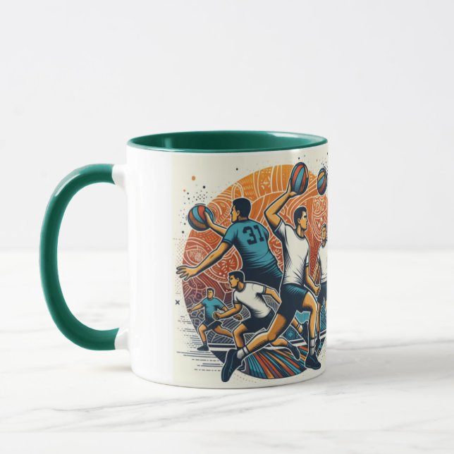 Handball-Tasse Tasse (Links)