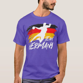 Handball Team Deutschland Flag Handballer Ball Spo T-Shirt