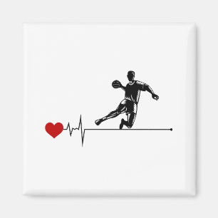 Handball-Trainer Handballer Funny Sprichwort Magnet