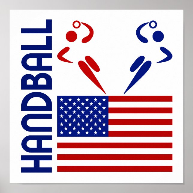 Handball United Staaten Poster (Vorne)