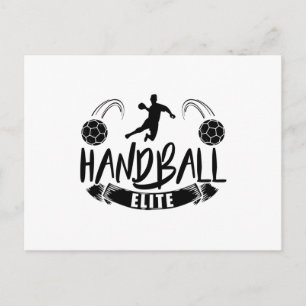 Handballmannschaft   Handball player Sport Trainer Postkarte