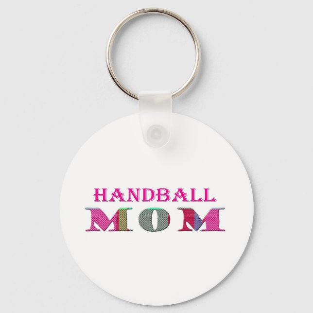 HandballMom Schlüsselanhänger (Vorderseite)