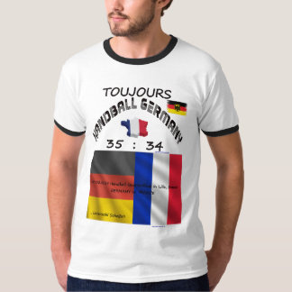 Handballspiel Deutschland gegen Frankreich Handbal T-Shirt