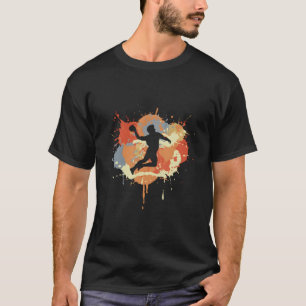 Handballspieler Ballsport T-Shirt
