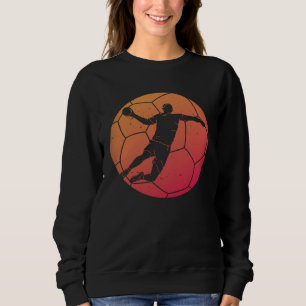 Handballspieler für Kinder Frauen und Männer 1 Sweatshirt