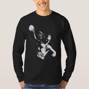 Handballspieler Handball Ball Outfit Handball Live T-Shirt
