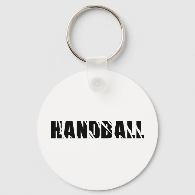Handballtext Schlüsselanhänger (Vorderseite)