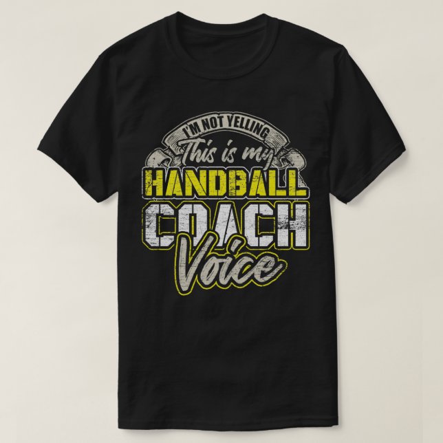 Handballtrainer 15 T-Shirt (Design vorne)