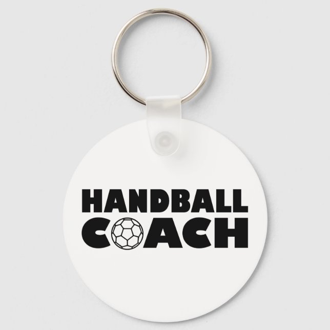 Handballtrainer Schlüsselanhänger (Vorderseite)