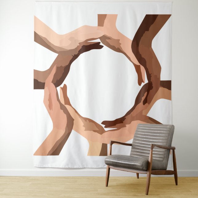 Handband Wandteppich (Beispiel)