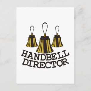 Handbell Director Postkarte