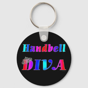 Handbell Diva Schlüsselanhänger