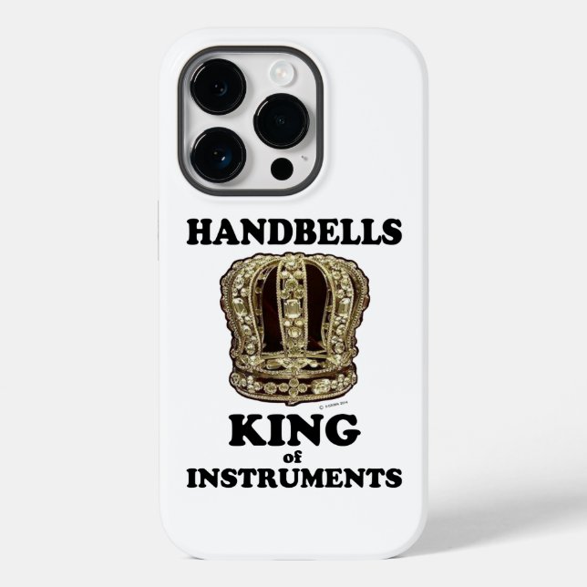 Handbell King of Instruments Case-Mate iPhone Case (Rückseite)
