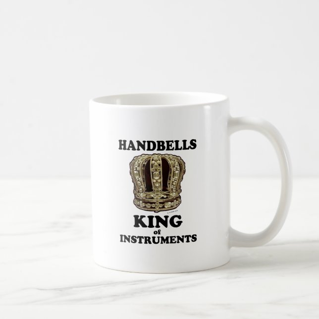 Handbell King of Instruments Tasse (Rechts)