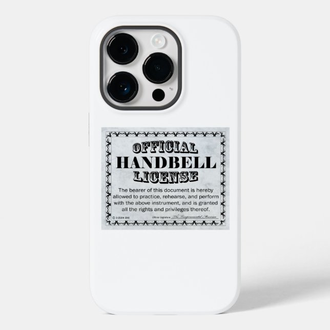 Handbell License Case-Mate iPhone Case (Rückseite)