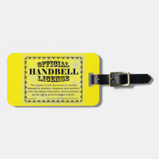 Handbell-Lizenz Gepäckanhänger