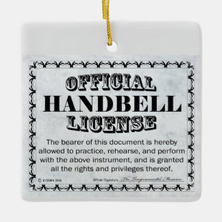 Handbell-Lizenz Keramikornament