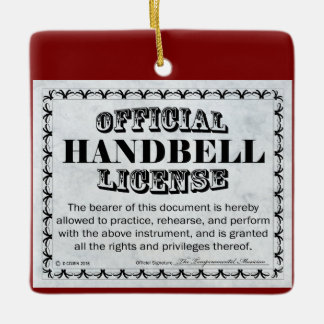 Handbell-Lizenz Keramikornament