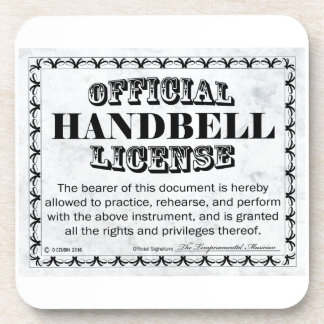Handbell-Lizenz Untersetzer