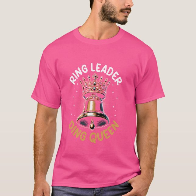 Handbell Player Choir Funny Handbell Musikinstrume T-Shirt (Vorderseite)
