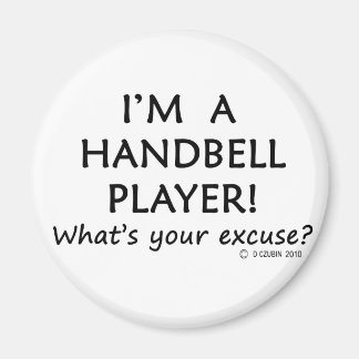 Handbell Player Entschuldigung Magnet