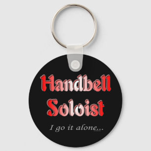 Handbell-Solist Schlüsselanhänger