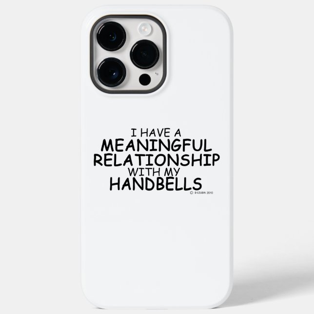 Handbells Case-Mate iPhone Hülle (Rückseite)