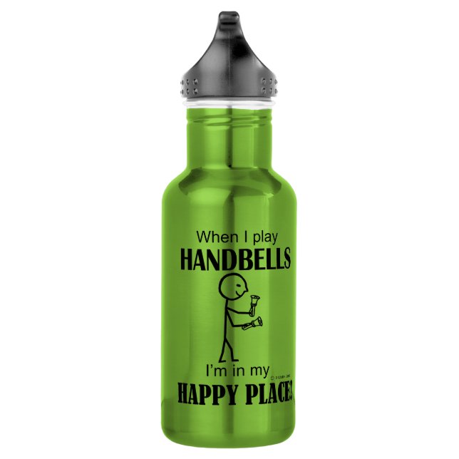 Handbells Happy Place Edelstahlflasche (Rechts)