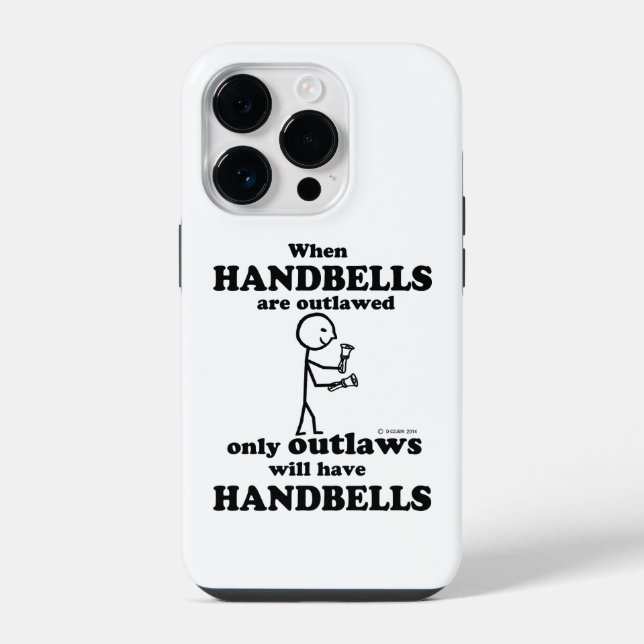 Handbells Im Fall von Case-Mate iPhone Hülle (Rückseite)