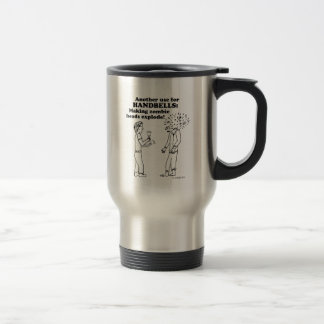 Handbells Zombie Explode Travel Mug Reisebecher