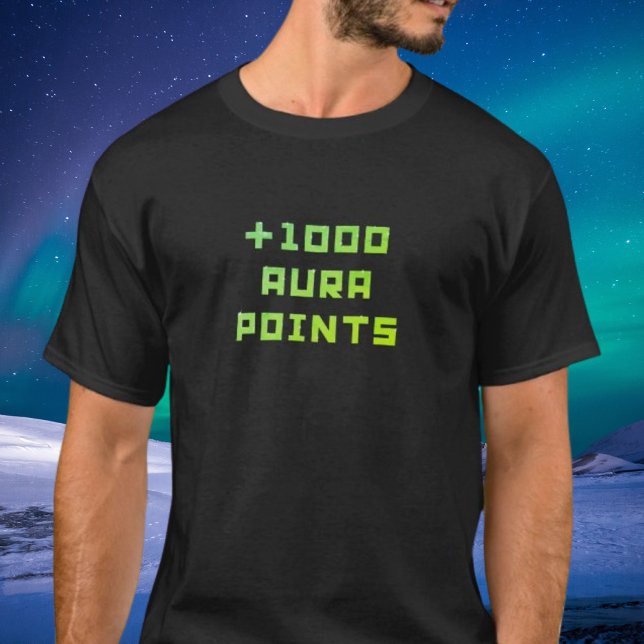 Handbemalt + 1000 Aura-Punkte  T-Shirt (Von Creator hochgeladen)