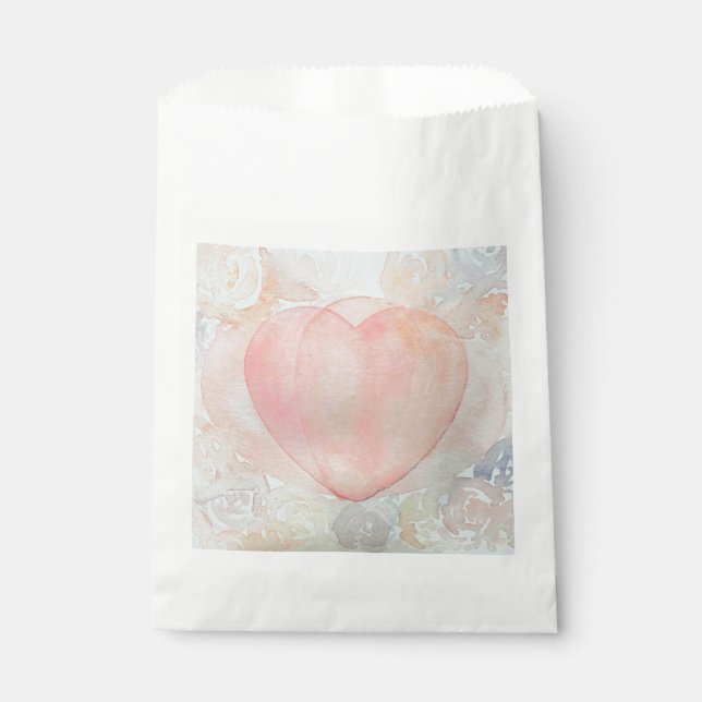 Handbemalte Göttin Herz Geschenktütchen (Vorderseite)