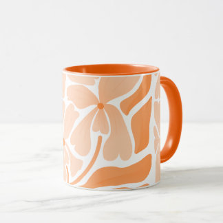 Handbemalter Tasse in künstlerischem Design