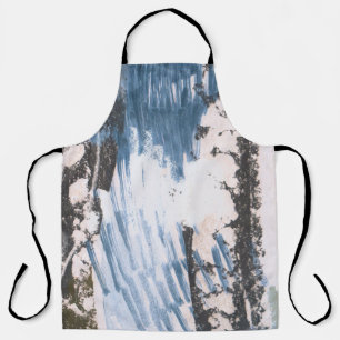 Handbemaltes Design. Einzigartiger künstlerischer Schürze