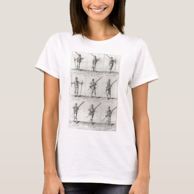 Handbuch des Musketiers T-Shirt (Vorderseite)