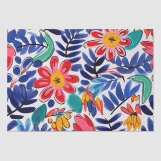 Handcrafted Folk Art-inspired Seidenpapier